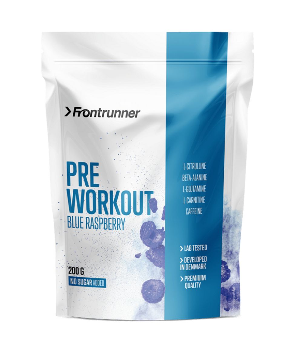 Bild von Frontrunner Nutrition Pre Workout Booster Blaue Himbeere