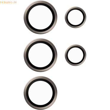 Bild von PanzerGlass Hoops Camera Lens Protector (1 Stück, Galaxy S24 Ultra), Smartphone Schutzfolie, Transparent