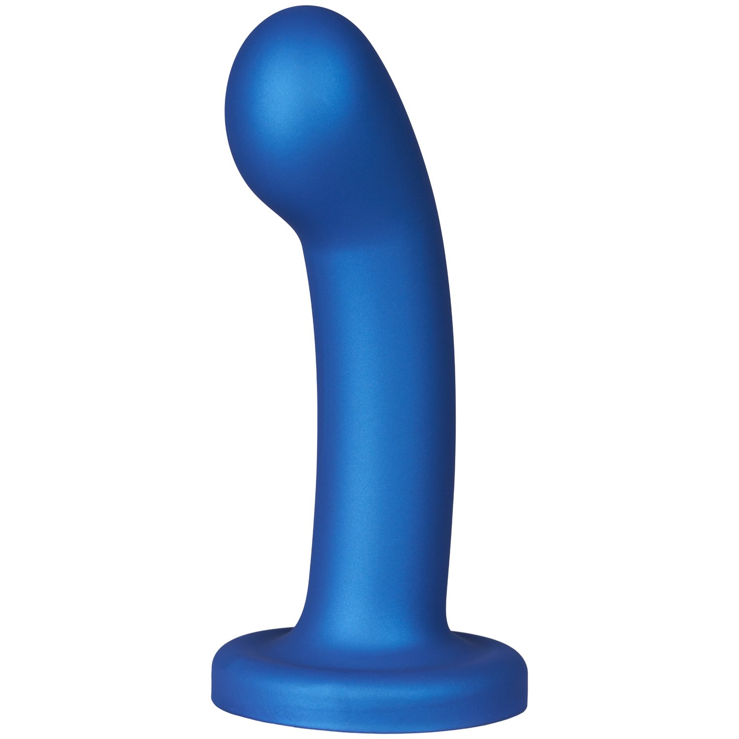 Bild von baseks G-Punkt Dildo in Metallic Blau 14,1 cm