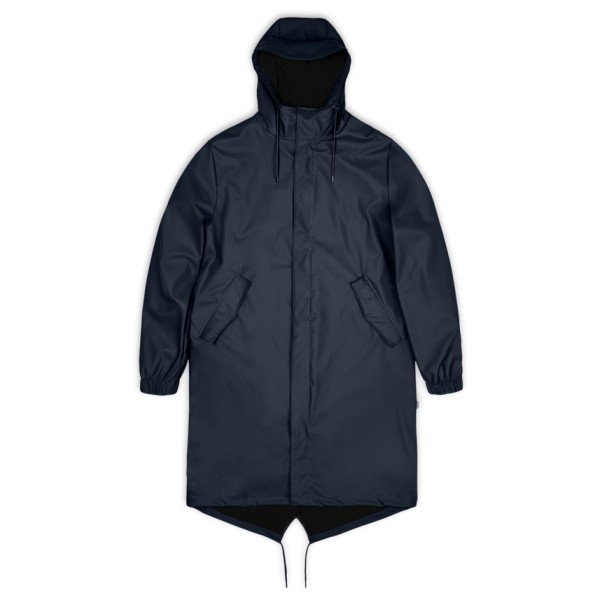 Bild von Rains - Fishtail Parka W3 - Regenjacke Gr XL blau