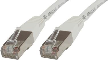 Bild von MicroConnect - Netzwerkkabel - RJ-45 (M) zu RJ-45 (M) - 15 cm - SFTP, PiMF - CAT 6 - halogenfrei, verseilt - weiß