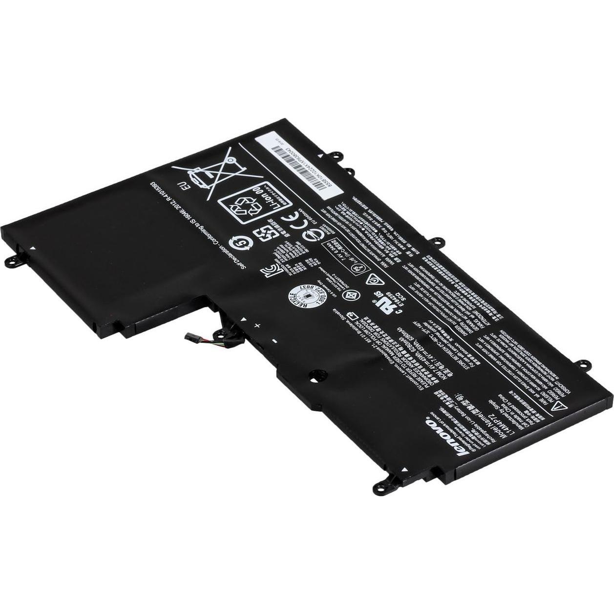 Bild von Lenovo 5B10K10224 Notebookakku (4 Zellen), Notebook Akku, Schwarz