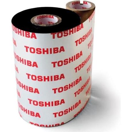 Bild von Toshiba, Beschriftungsband, TEC AS1, B-SA4, Thermal transfer, Black, 7.6 cm, 400 m (7.60 cm, Schwarz)