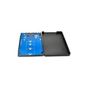 Bild von CoreParts MSNX1001B Speicherlaufwerksgehäuse 2.5"  SSD-Gehäuse Schwarz (2.5"), Festplattengehäuse, Schwarz