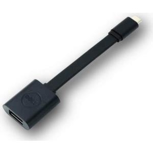 Bild von Dell - USB-Kabel - 24 pin USB-C (M) zu USB Typ A (W) - USB 3.1 - 13.1 cm - Schwarz - für Latitude 5285 2-in-1, 5289 2-In-1, OptiPlex 5250, XPS 12 9250, 13 93XX, 15 95XX