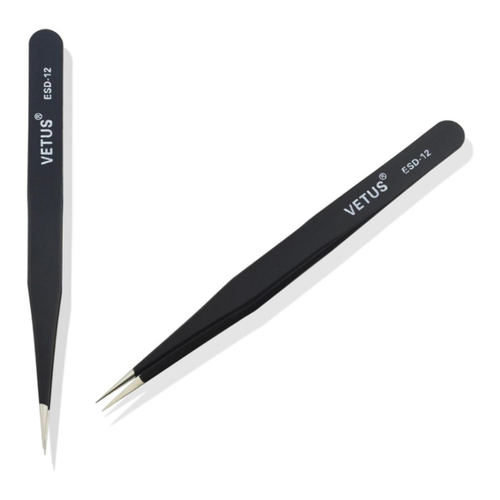 Bild von CoreParts Fine Super Tweezer ESD-12 – Präzision für Ihre PC Komponenten