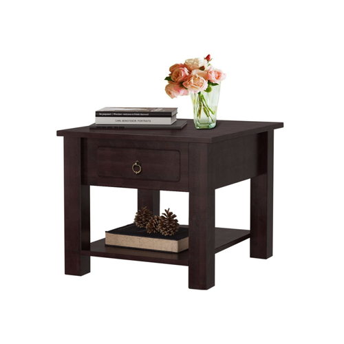 Bild von Eleganter Couchtisch aus Kiefernholz