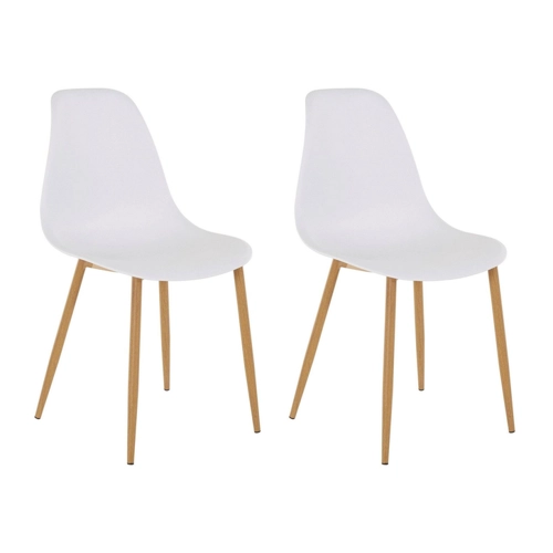 Bild von loft24 Esszimmerstuhl Mingu (Set, 2 St), Schalenstuhl