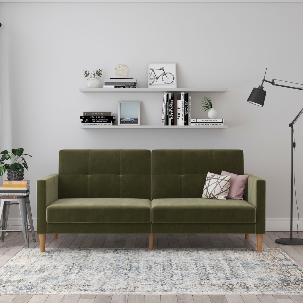Bild von Dorel Home 3-Sitzer "Lilly", Bett-Funktion, Rückenlehne 3-fach verstellbar, Sitzhöhe 43 cm