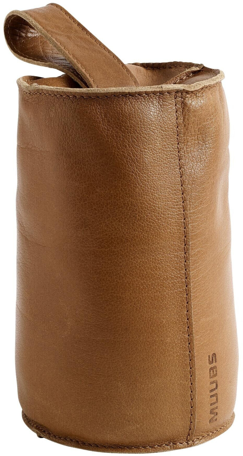 Bild von Muubs Camou Türestopper Braunes Leder 3Kg 20cm
