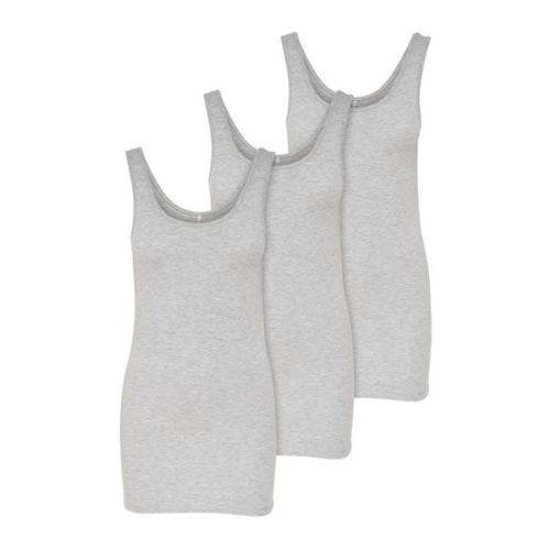 Bild von ONLY Tanktop Live Love (3-tlg) – Lange Tops in elastischer Baumwollqualität