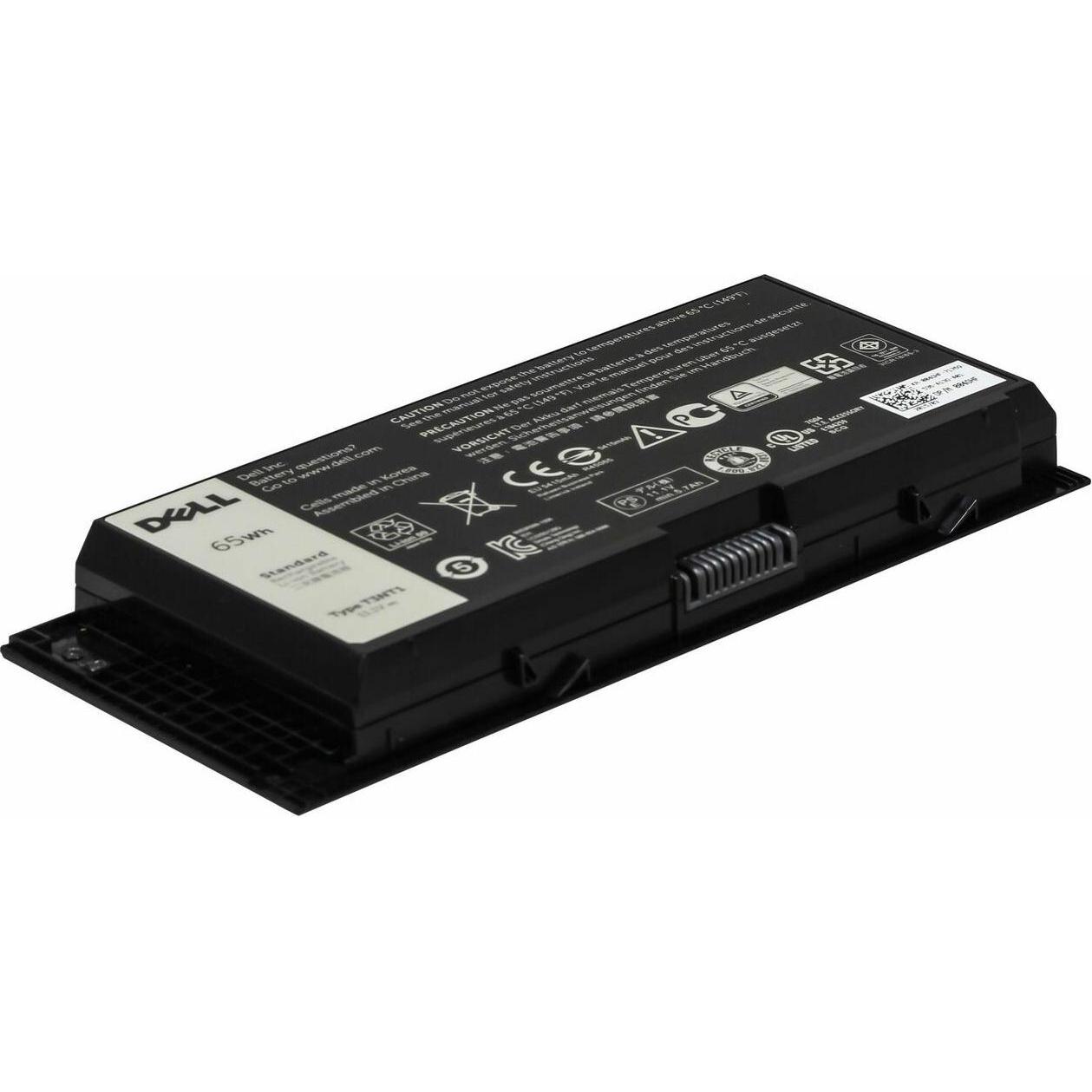 Bild von Dell Type T3NT1 Laptop-Batterie (6 Zellen, 7800 mAh), Notebook Akku, Schwarz