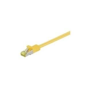 Bild von MicroConnect - Netzwerkkabel - RJ-45 (M) zu RJ-45 (M) - 5 m - SFTP, PiMF -Cat.7 Rohkabel - Gelb