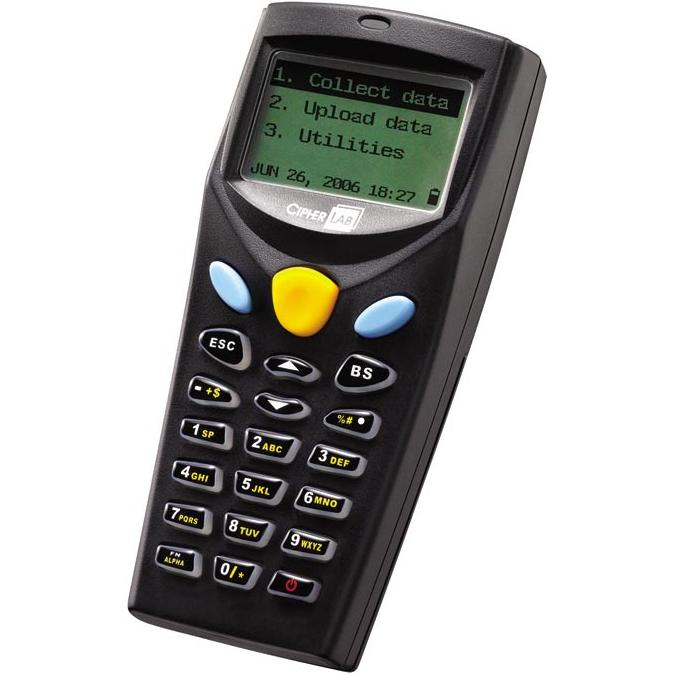 Bild von Cipherlab 8001 Datenerfassungsterminal, Barcode-Scanner, Schwarz