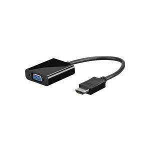 Bild von MicroConnect HDMVGA2B (VGA, HDMI, 15 cm), Data + Video Adapter, Schwarz