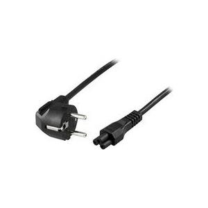 Bild von MicroConnect - Stromkabel - IEC 60320 C5 zu CEE 7/7 (M) gewinkelt - 10 m - Schwarz