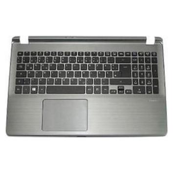 Bild von Acer Upper Cover w/KB (US-INT), Notebook Ersatzteile, Grau