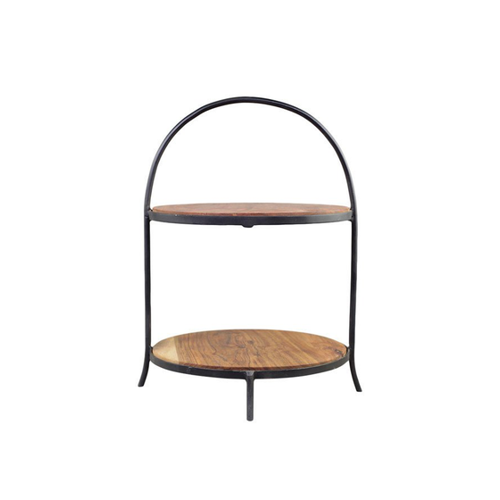 Bild von Elegante Laon Etagere aus Akazienholz