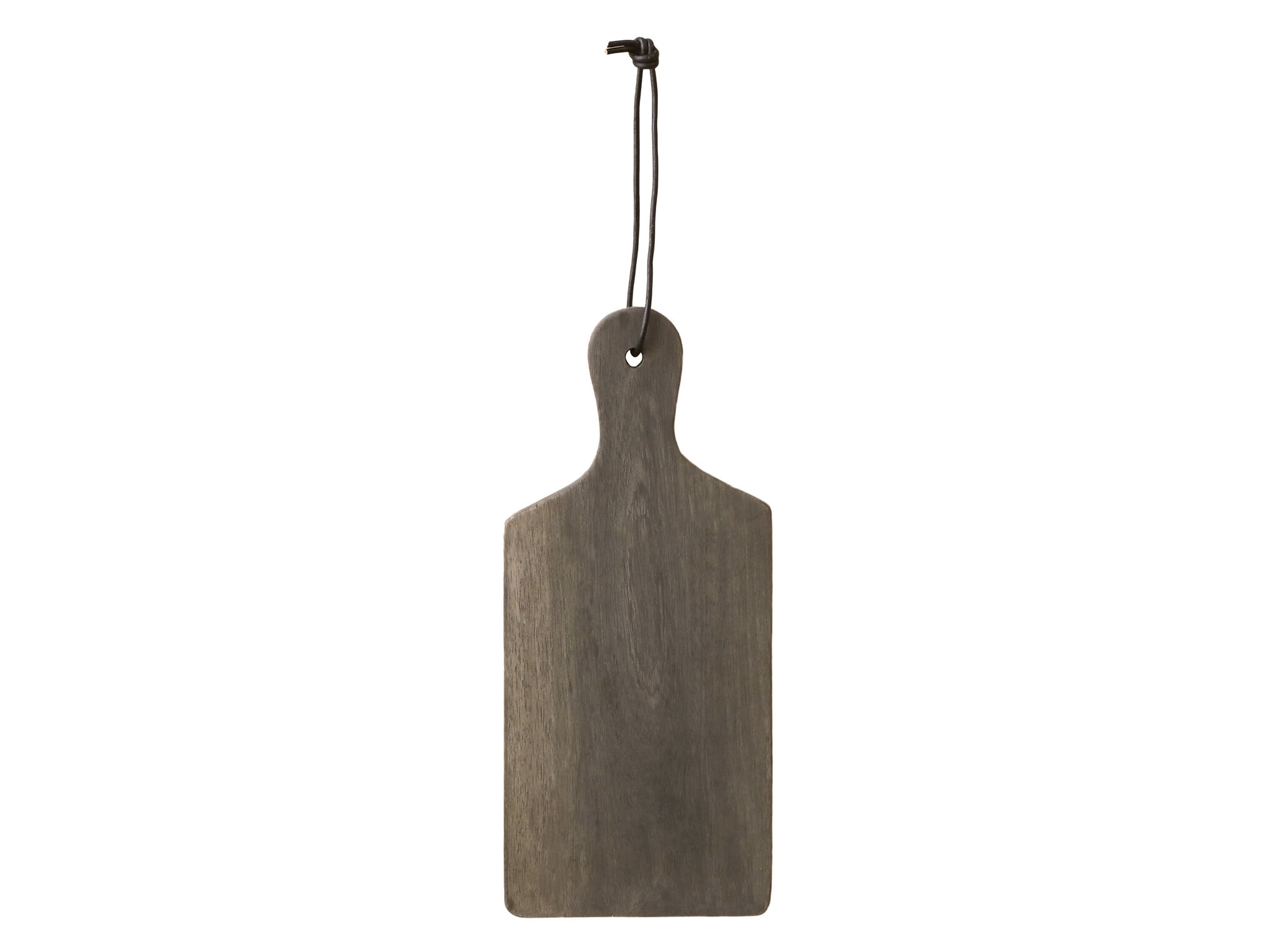 Bild von Laon Tapasbrett mit Lederband, L30 x B13 x H1 cm, kohle
