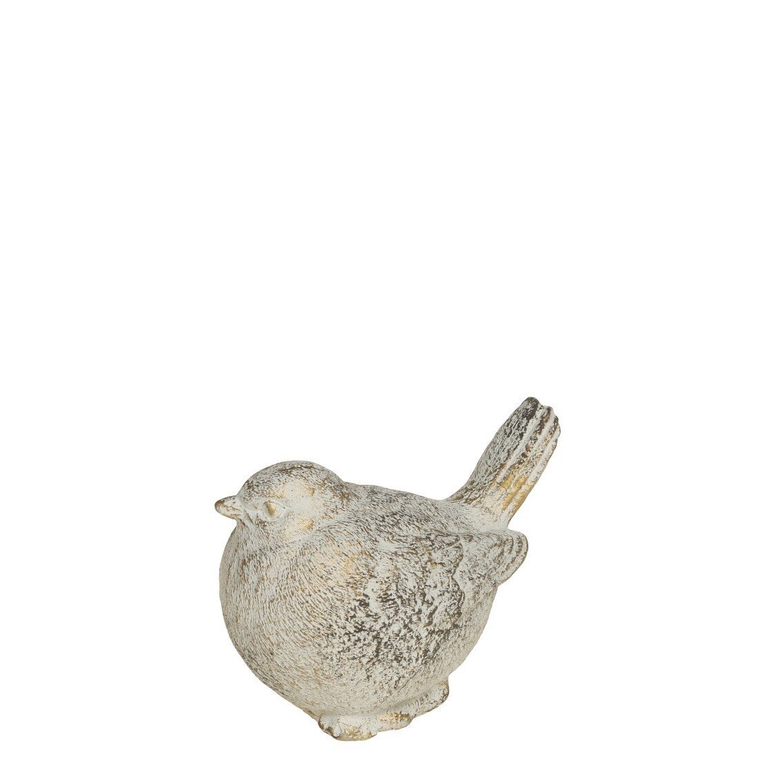 Bild von Chic Antique Vittel Deko Vogel mit Goldmuster, Höhe 9,5 cm, Länge 12,5 cm, Breite 8 cm