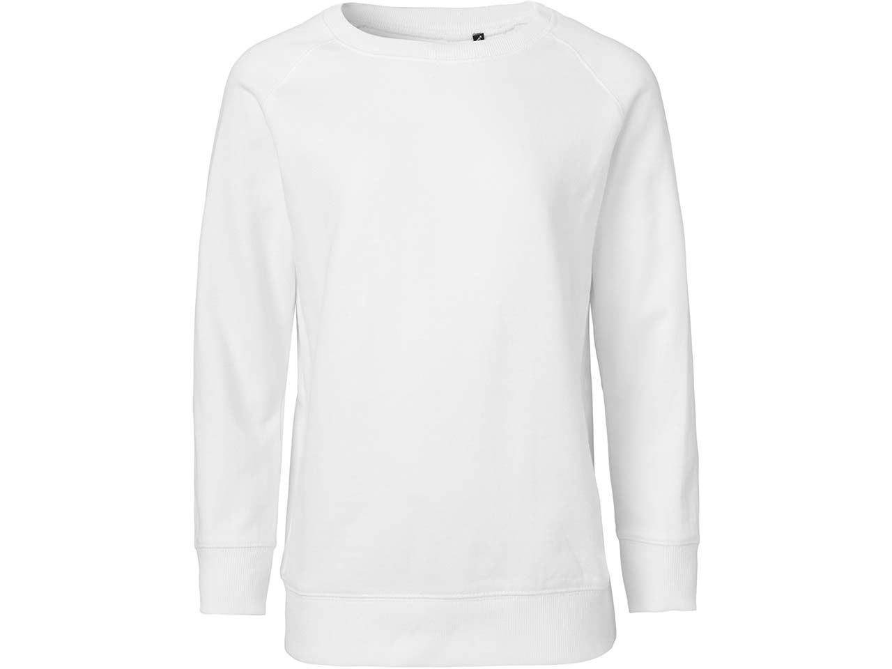 Bild von Neutral Bio-Kinder-Sweatshirt mit weich gebürsteter Innenseite, white, Gr. 104/110