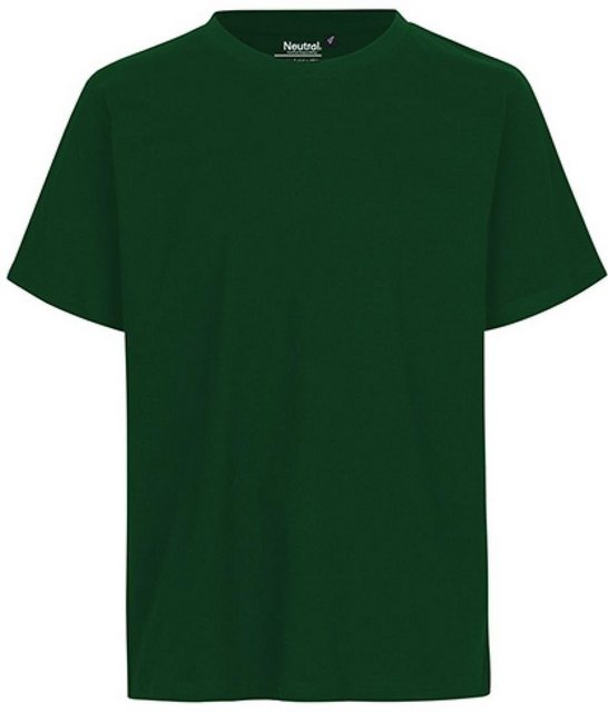 Bild von Neutral Bio-Unisex-T-Shirt mit Rundhalsausschnitt, bottle green, Gr. XS