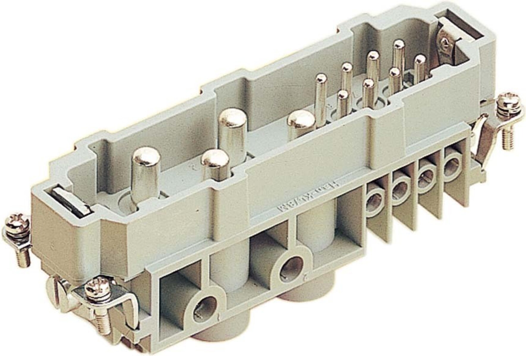 Bild von Harting Kontakteinsatz, Elektronikkabel + Stecker, Grau