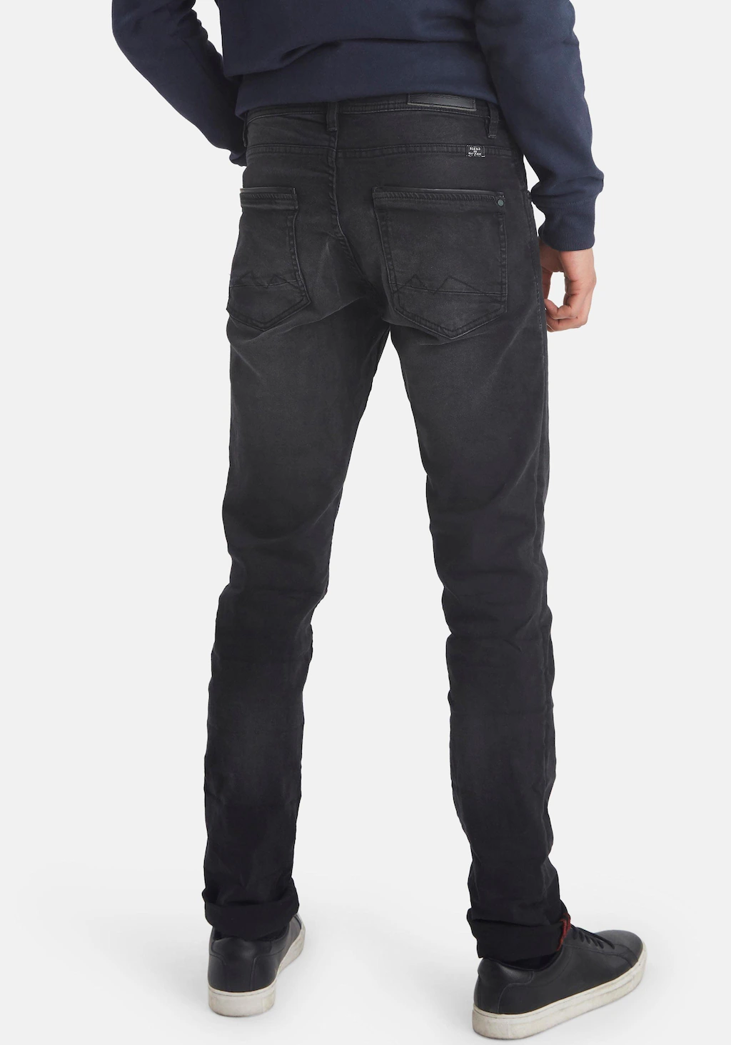 Bild von Blend Slim-fit-Jeans "Jet", mit Lederimitat-Applikation