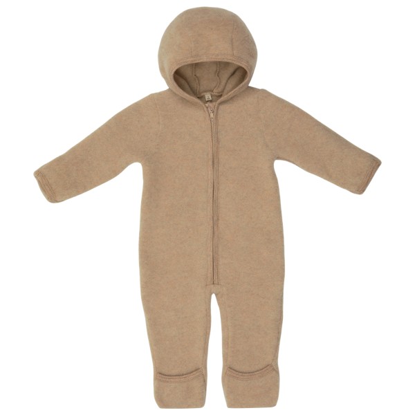 Bild von Huttelihut - Baby's Pram Suit Wool Fleece - Overall Gr 74 beige