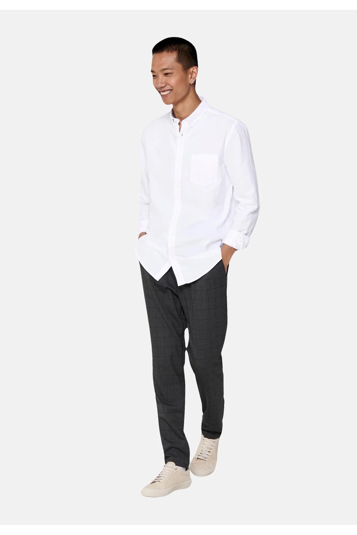 Bild von Only & Sons Hemd Salvaro Langarmhemd Mit Brusttasche, Slim Fit für Herren - XL