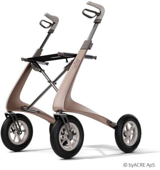 Bild von LUDWIG BERTRAM GmbH Rollator Acre Carbon Overland Rollator - metallic-grün