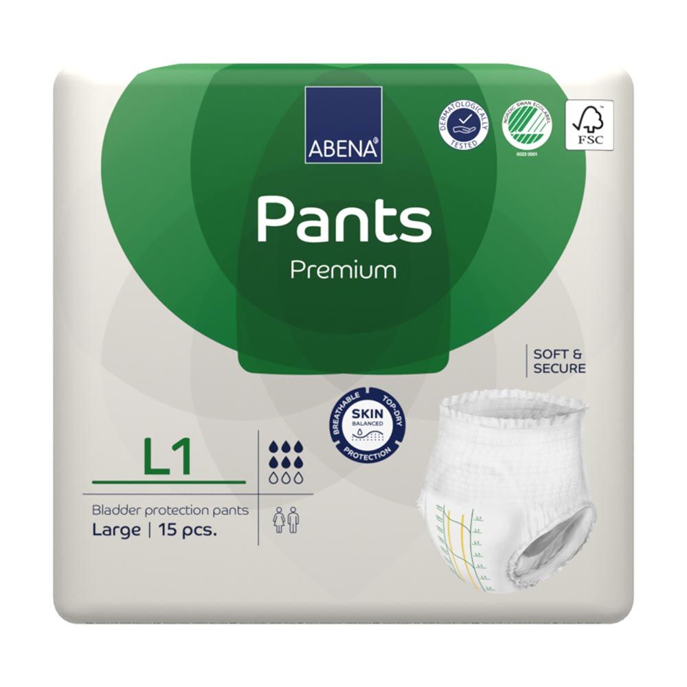 Bild von Abena Pants Premium L1 (6 x 15 Stk.)