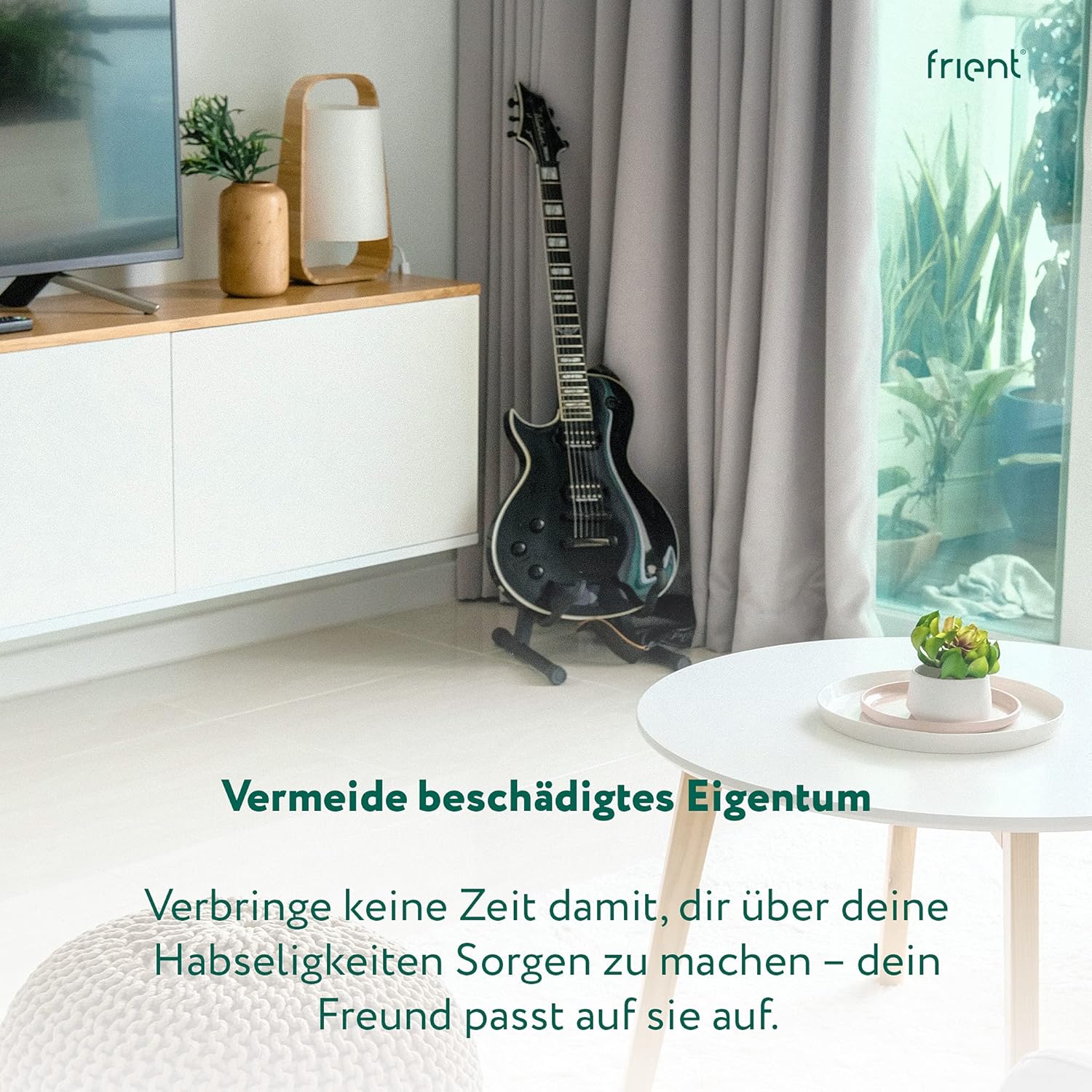 Bild von frient Smart Humidity Sensor | Funk Feuchtigkeits- und Temperaturmesser | batteriebetrieben | Zigbee | funktioniert mit SmartThings, Home Assistant und Homey