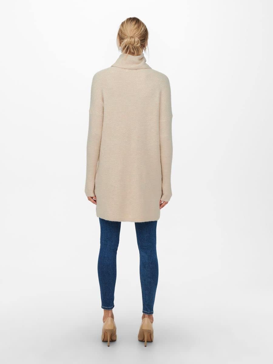 Bild von ONLY Blusenkleid ONLJANA L/S COWLNCK DRESS WOOL KNT NOOS