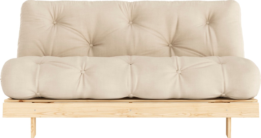 Bild von Karup Design Schlafsofa "Roots 160", (2 St.), Mit Holzstruktur, inkl. Futonmatratze, Liegefläche 160x200 cm