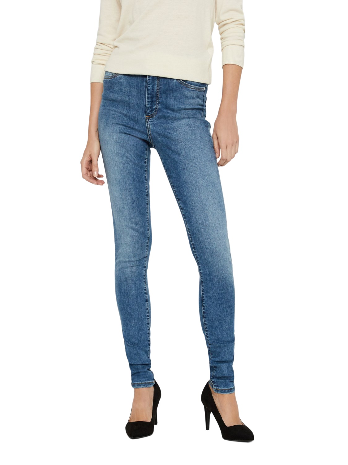 Bild von Vero Moda Damen Jeans VMSOPHIA LT BL - Skinny Fit - Blau - Light Blue