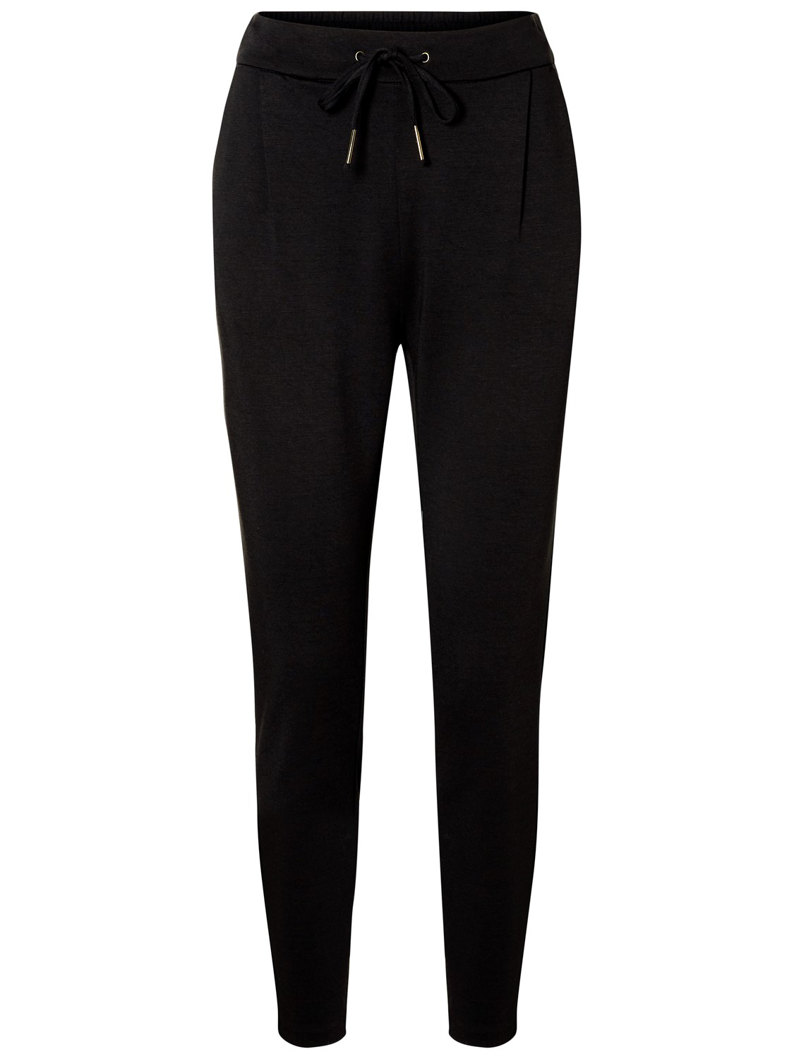 Bild von VERO MODA Damen Hose VMEVA MR Loose String Pants XS-XL L30-L34 Jogginghose Sporthose, Größe:XL - L 32, Farbe:Black (10197909)