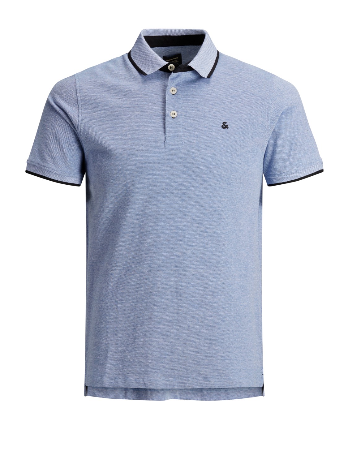 Bild von Jack & Jones Poloshirt Einfarbiges Polokragen-poloshirt für Herren - M