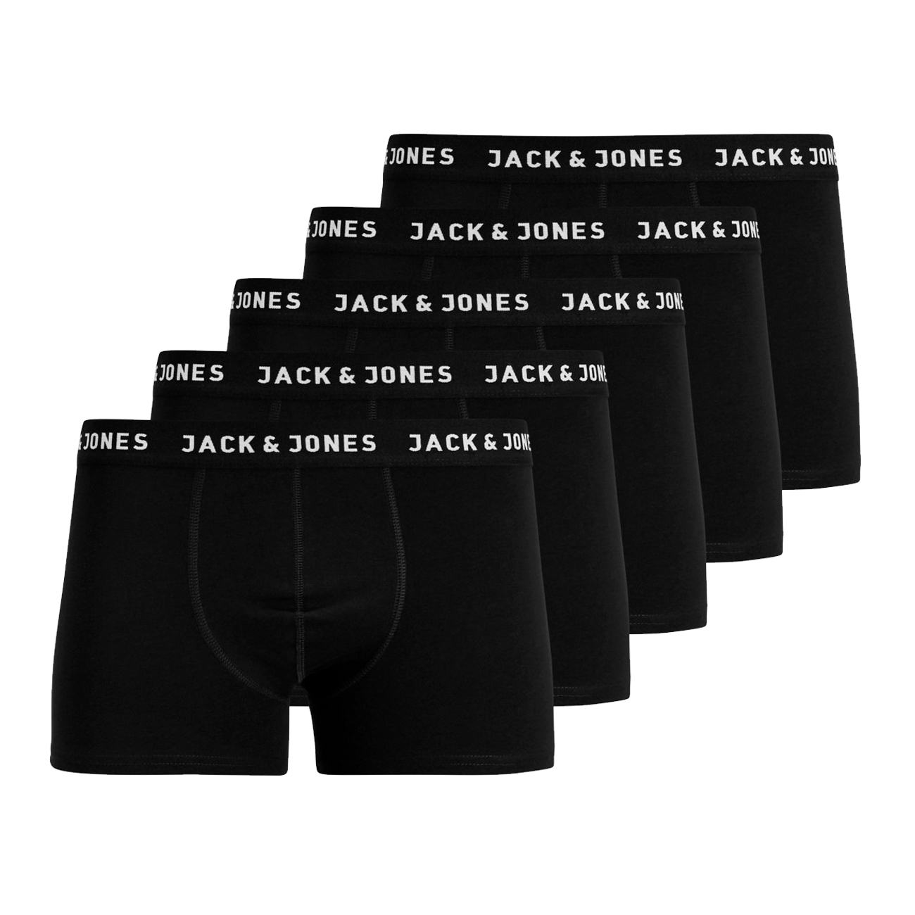 Bild von Jack & Jones Boxershorts JACHUEY TRUNKS 5er Pack (5-St) mit Logo Webbund