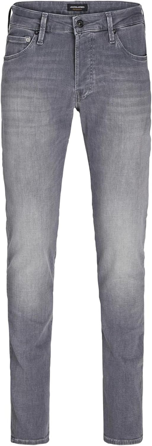 Bild von JACK & JONES Herren Jjiglenn Jjicon Jj 257 50sps Noos Slim Jeans, Grey Denim, 32W / 32L EU