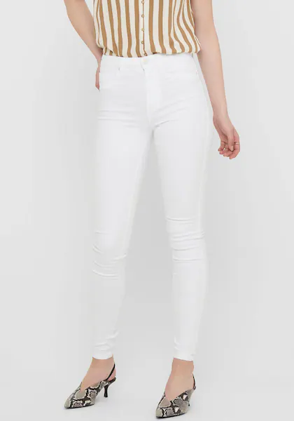 Bild von ONLY Skinny-fit-Jeans »ONLROYAL HW SK JEANS DNM WHITE NOOS«