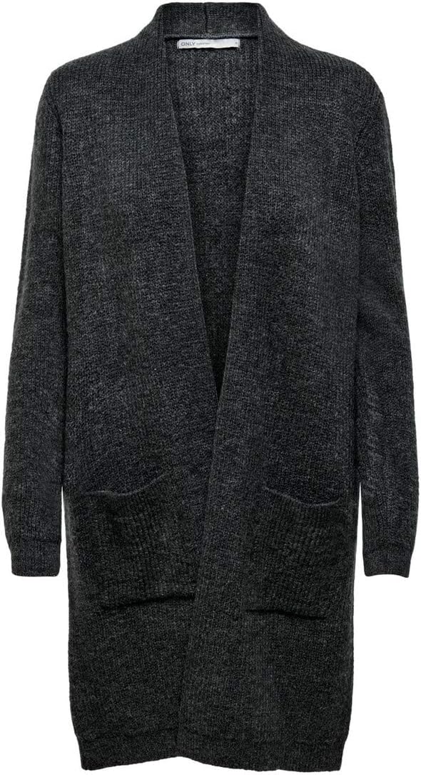 Bild von ONLY Damen Cardigan ONLJade Strickmantel 15179815 Ginger Bread Melange L