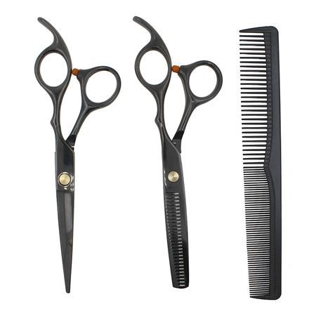 Bild von UNIQ PRO Friseurset mit zwei Scheren und ein Kamm