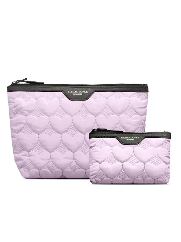 Bild von Gillian Jones Urban Travel 2-Piece Set - Purple Hearts