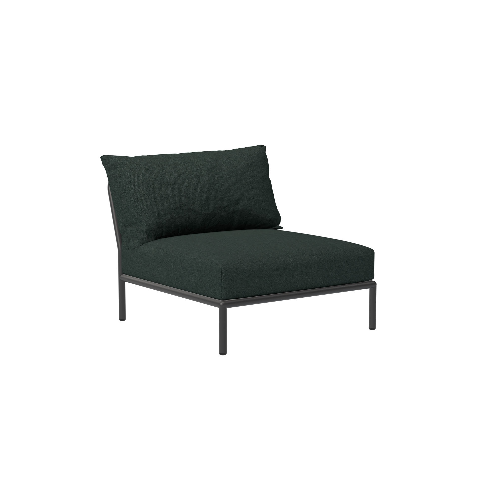 Bild von LEVEL2 Outdoor Sessel Lounge-Modul 1 Alpine Dunkelgrau