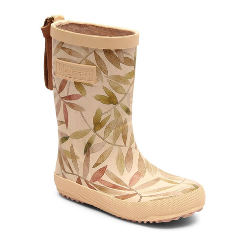 Bild von Bisgaard Gummistiefel FASHION beige leaves - Komfort und Stil für jedes Wetter