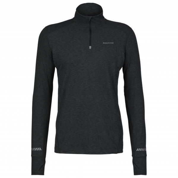 Bild von ENDURANCE - Tune Melange Midlayer - Longsleeve Gr XL schwarz