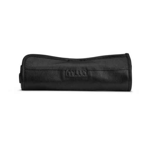 Bild von muud Rundstricknadeln, muud Handtasche Lederetui Bea Projektbeutel Black – Elegante Ordnung für unterwegs