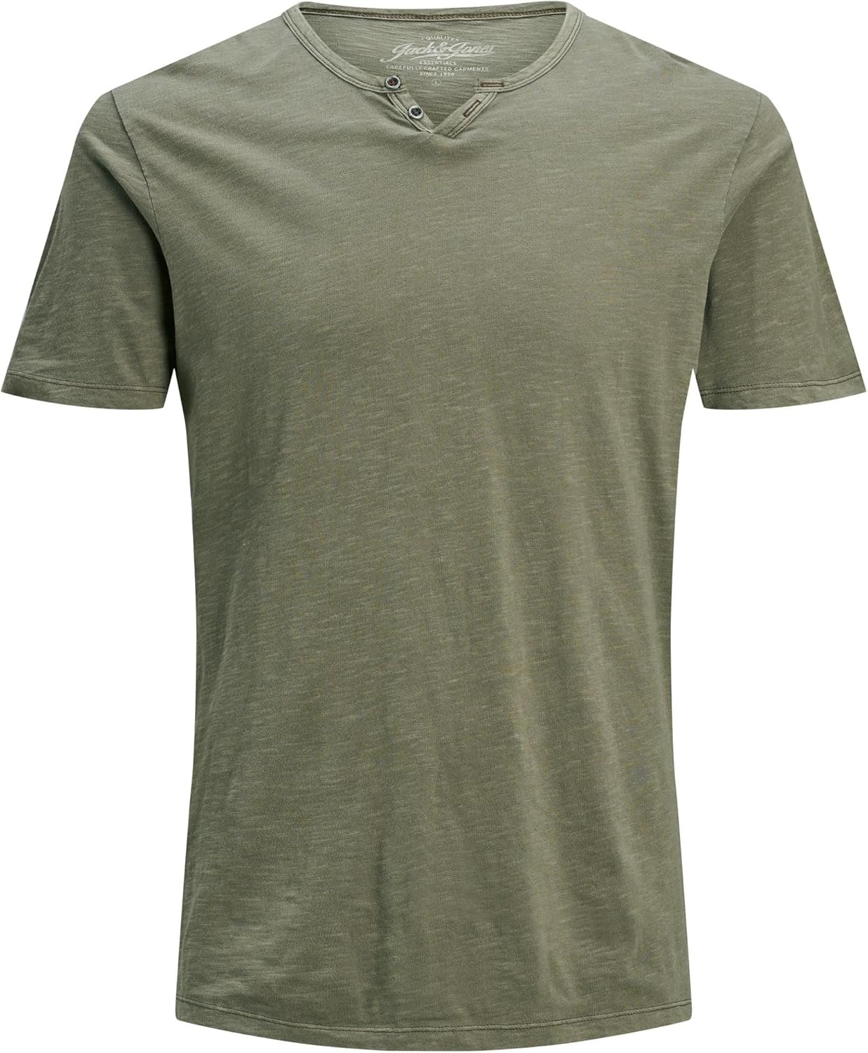 Bild von Jack & Jones T-Shirt »JJESPLIT NECK TEE SS NOOS«, mit V-Ausschnitt