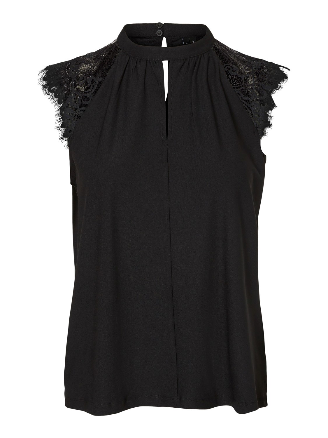 Bild von Vero Moda Vmmilla Sl Lace Tee Ga Noos (10226072) black